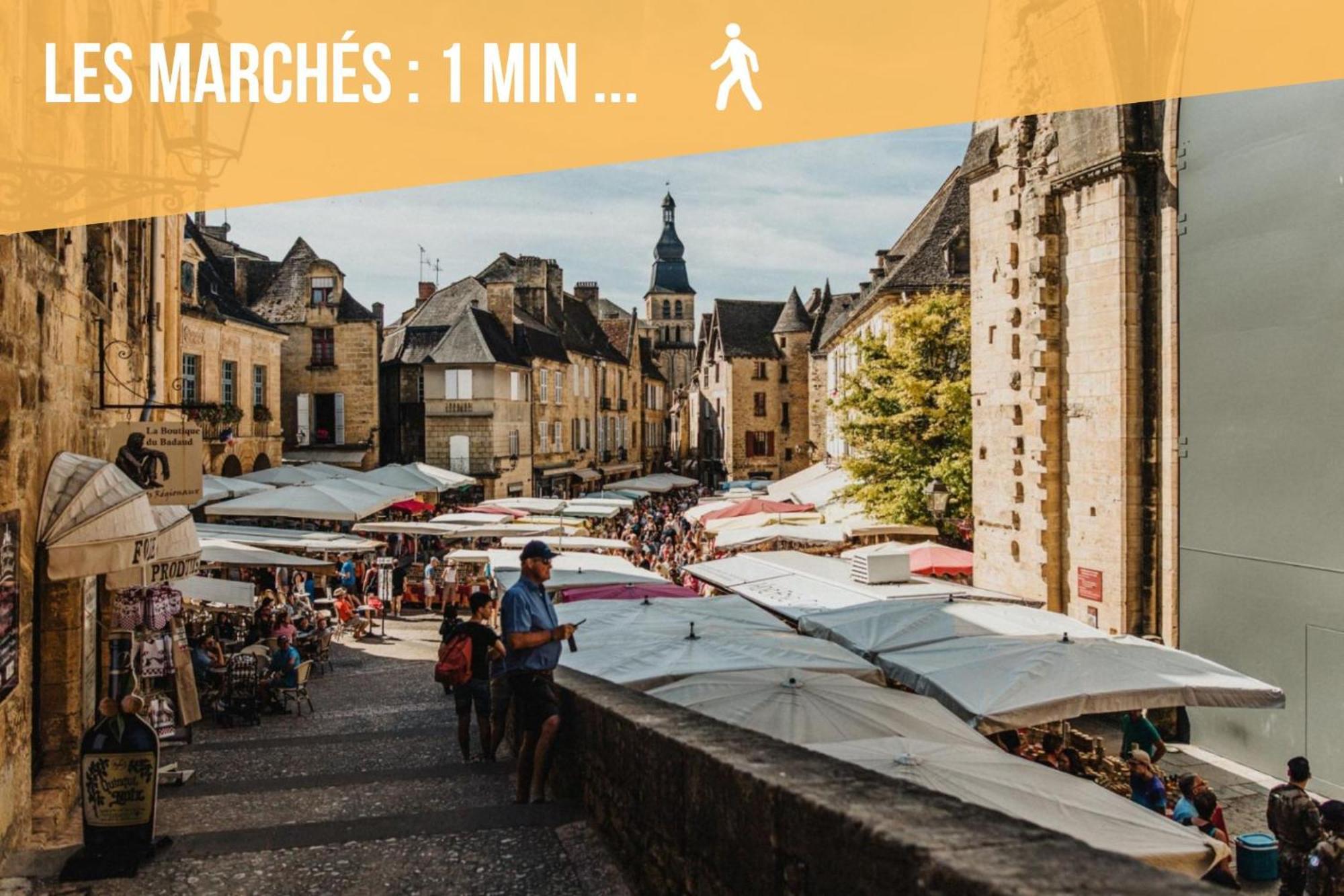 3 Pieces, Climatise, Calme, 100M Du Centre, Parking, "Lyriade" Sarlat-la-Canéda Buitenkant foto
